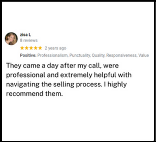 Zisa L Google Review