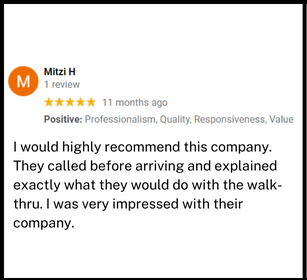 mitzi 2 Google Review